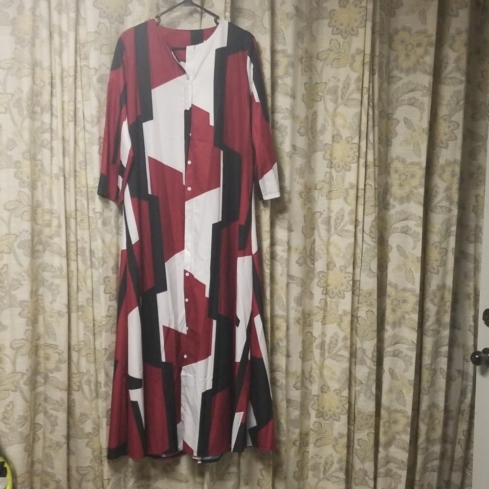 Button Front Dress